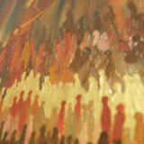 Original Painting - Konferenz der Derwische - 50x70cm Acrlyic on Canvas – Bild 2